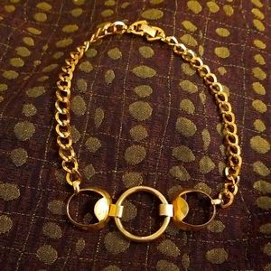 Gold Tone Necklace by Tara